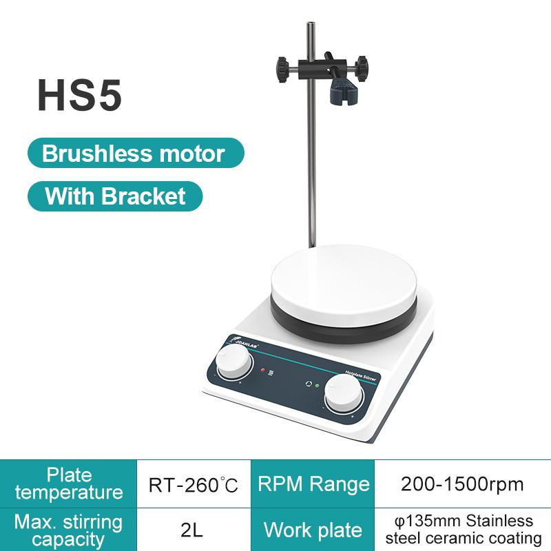 

2 л/5 л/20 л Нагревательная магнитная мешалка Цифровой дисплей Термостатическая мешалка Лабораторная нагревательная плитка Магнитная мешалка HS5