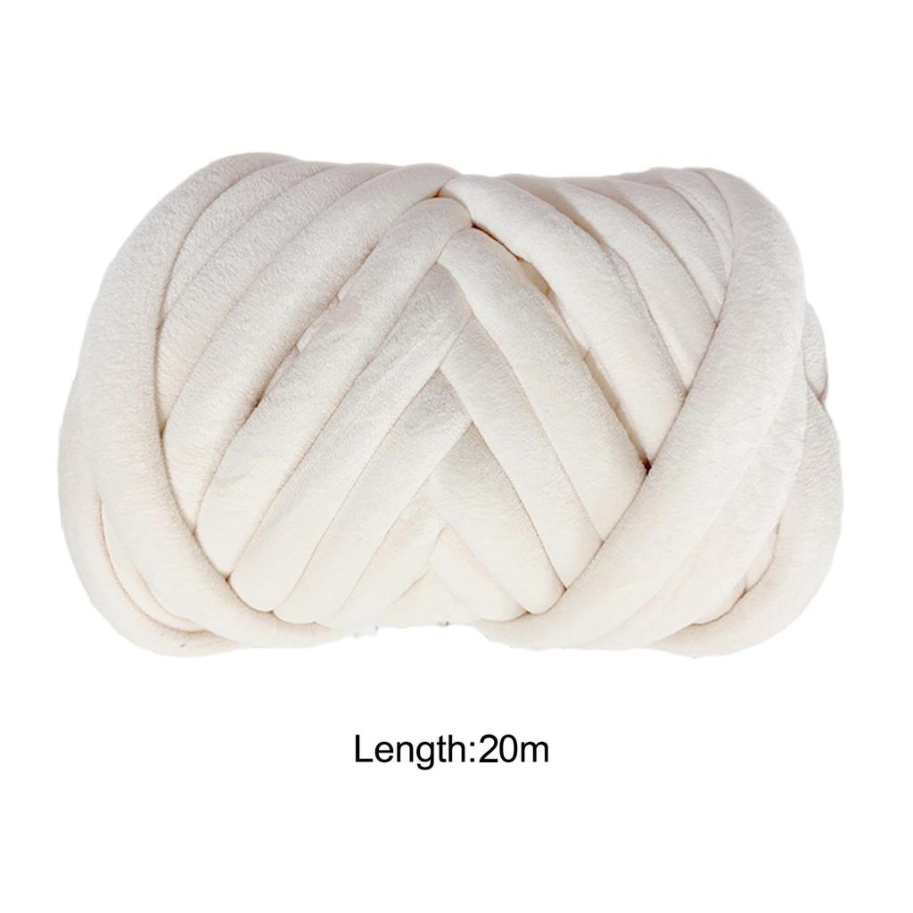Kalın İplik Dokuma El Örgüsü Yıkanabilir Örgü Uzunluk 20M Hacimli İplik Kol Örgüsü