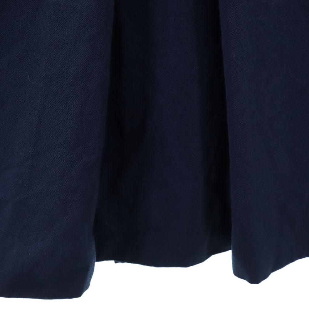 CELINE Midi length flare skirt 38 Navy PARIS Women Used