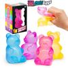 New Maltose Squishy Toys Anti Stress Sensory Fidgets Toy Soft Simulated Transparent Blue Maltose Slow-Rebound Decompression Toy