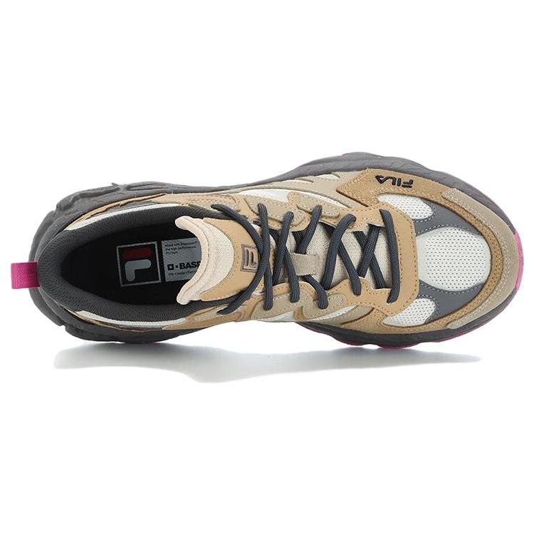 New FILA Fern Collection Fern Sneakers Low Top Chunky Sneakers Men's Oyster Gray F12M331101FOI