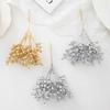 1/5pcs Artificial Flowers Plants Home Room Christmas Tree Wedding Decorat Bridal Accessory Clearance Artistic Table Arrangements