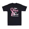 I Wear Pink For Someone Special Breast Cancer Awareness Ribbon Survivor T-Shirt