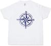 NAUTISCHER KOMPASS Kinder Jungen kinder jungen T-Shirt Tattoo Rockabilly Schiff Segler Kompass