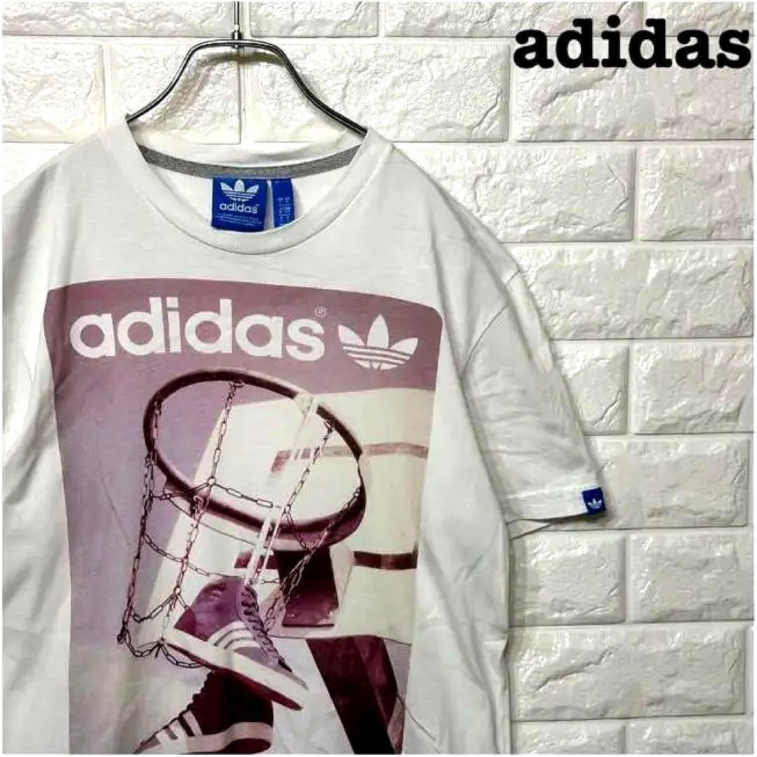 

[USED] Adidas Originals Trefoil T-shirt with one point design