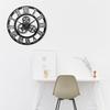 Industrial Gear Wall Clock Decorative Retro MDL Wall Clock Age Style Art Decor