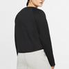 Nike Sweatshirts Women's Black Crew Neck Moderate Regular BV3452-010