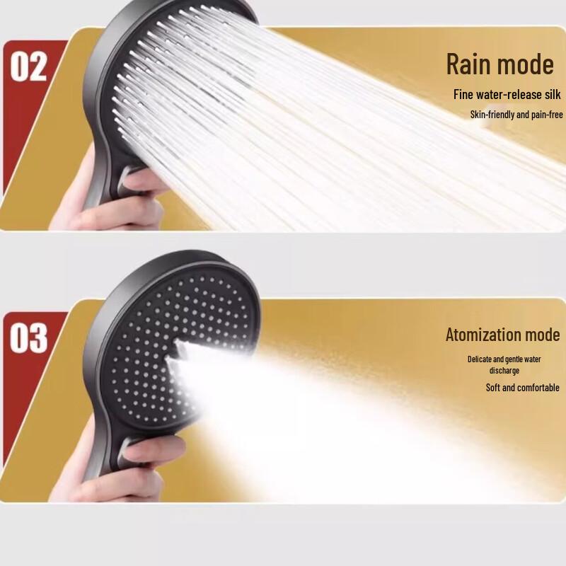 Pressurized High-Power Shower Head