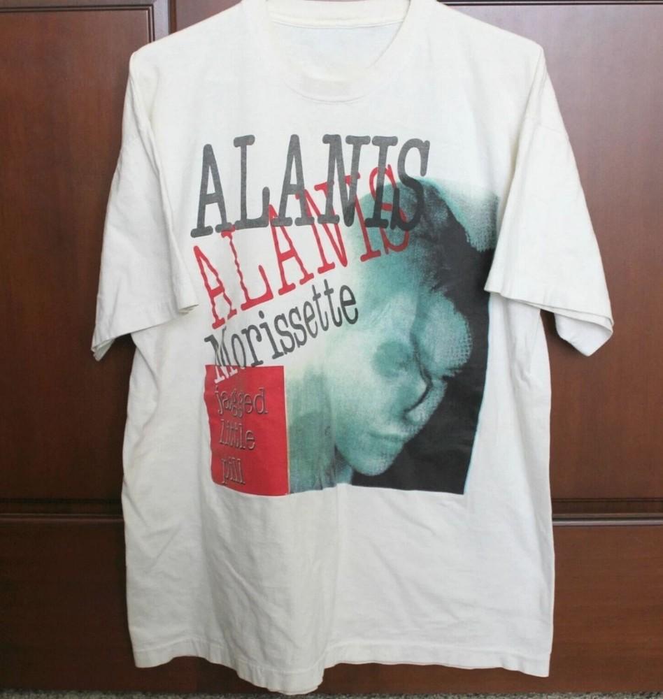 Alanis Morissette 1996 Jagged Little Pill Tour Shirt Cotton Shirt