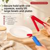Non-Slip Anti-hot Bowl Plate Clips Creative Hot Bowl Gripper Anti Scalding Clip  Food Preparation