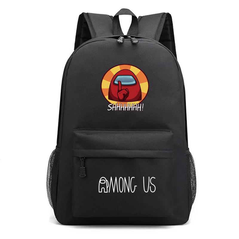 Spellen Among Us Ruimte Weerwolf Sterrenhemel Student Schooltas Patroon Rugzak Grote Capaciteit one size fits all