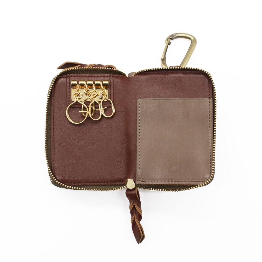 Mumin-Schlüsseletui, Smart Key-kompatibel, echtes Rindsleder, STANDARD [Mumin] [Offizielles] Nr. 82014