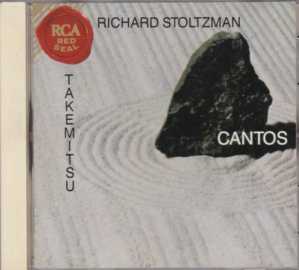 CD TORU TAKEMITSU , RICHARD STOLTZMAN - Cantos BVCC676 RCA Victor Red  1994 Japan Classical Used