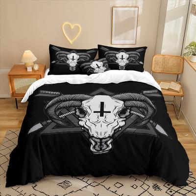 Constellation Series 3D Digital Printing Three-Piece Bedding Kit Bed Sheet Quilt Cover