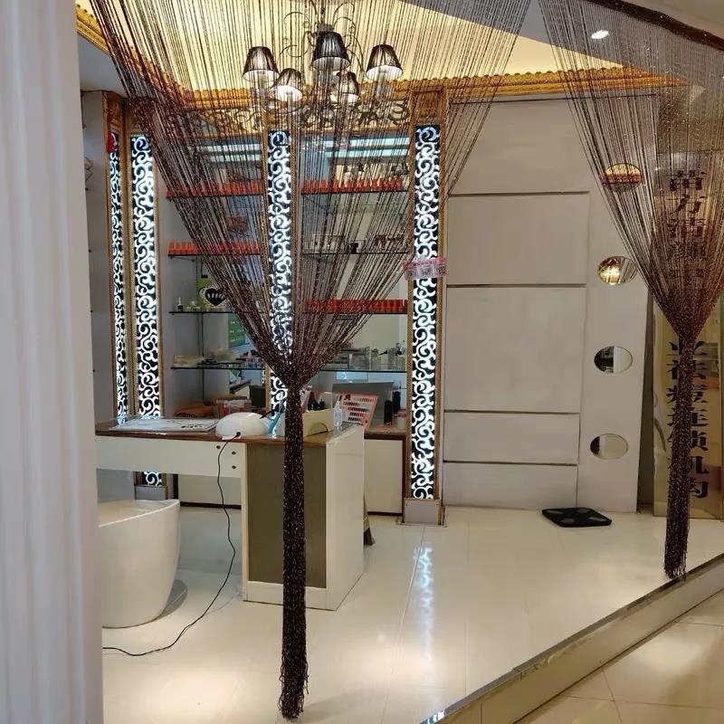 Line Curtain Door Curtain Porch Partition Curtain Wedding Decoration Background Curtain WTEMPO