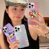 Pink Cartoon Funny Big Eyes Ketnipz Phone Case For iPhone16 15 14 13 12 11Pro Max X XR XSMAX 87 Plus Matte Shockproof Back Cover