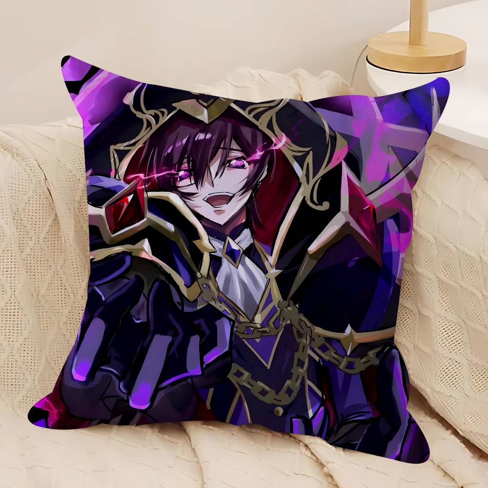 C-kod G-Geass Anime Lönndesign Kuddfodral Glad Höstskörd Dekor Högtidsdekorationskuddfodral