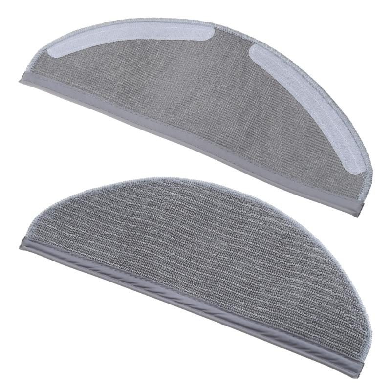 10 PCS Mop Cloths Sweeping Robot Mop Cloth Sweeping Robot Replacement Cloths Fiber Mopping Pads Set for RoboVac X8