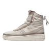 Nike Air Force 1 Shell PU Fabric Non-Slip Wear-Resistant Warm High-Top Sneakers Women Sneakers Beige Brown DO7450-211