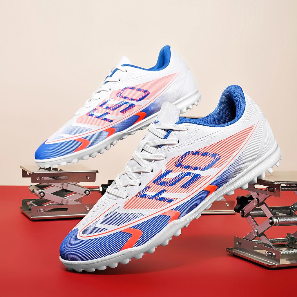 Popular Low-top Football Boots, Broken Nails, TF and Spikes FG Unisex Styles, 2 Colors To Choose From, Breathable and Non-slip