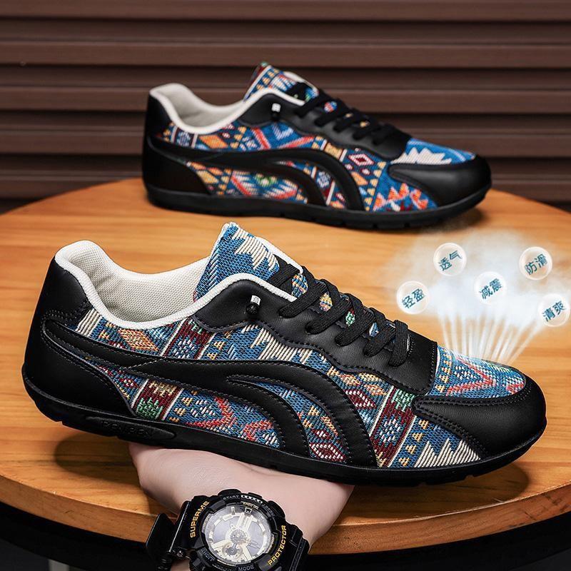 

Doudou shoes 2025 men s fashion casual sports shoes breathable trend versatile lazy Forrest Gump driving flats 44