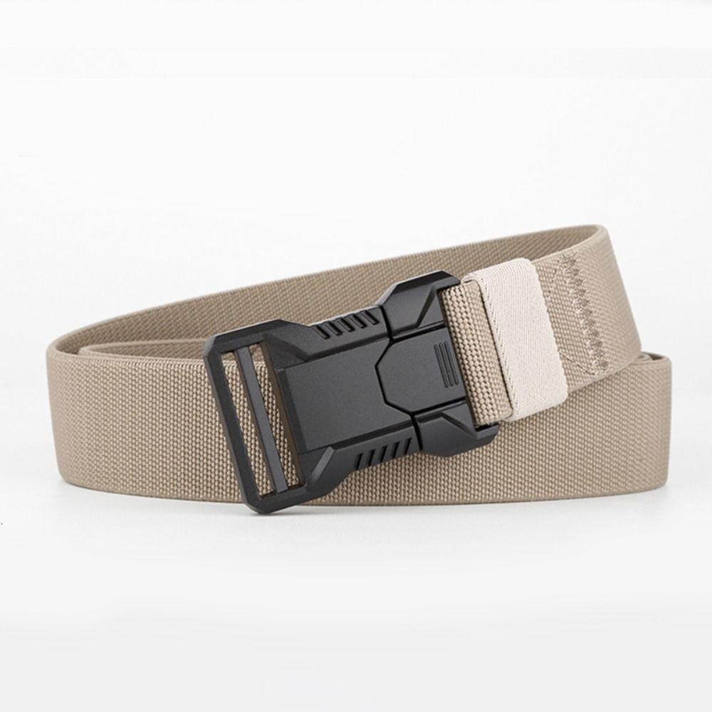 Zinc Zinc Alloy Buckle Canvas Belt Adjustable Jeans Waistband Casual Waist Belts  Belt Accessories
