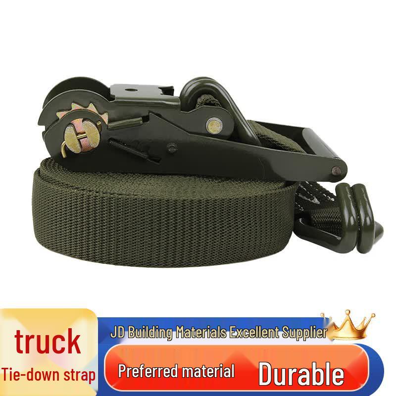 Saizes Cargo Ratchet Tie-Down Strap Set