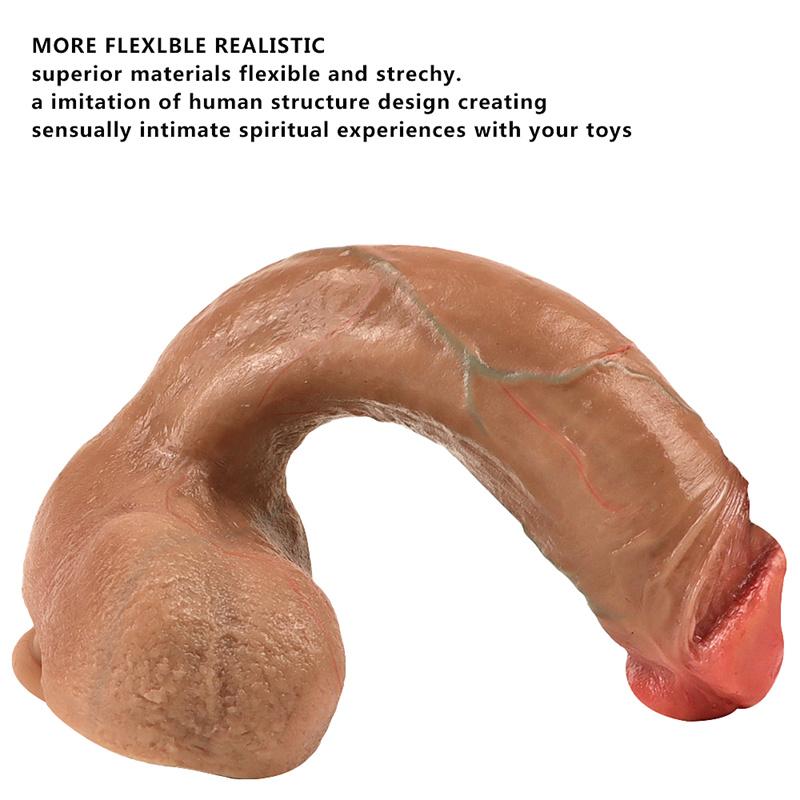 Super Soft Oversized Rough Horse Phallus Female Masturbator Simulation Fake Sex Toys