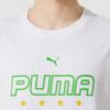 Puma Round Neck Comfortable Breathable Short Sleeve T-Shirt Men Tops White 633072-02