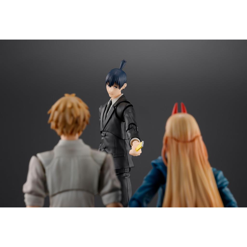 TAMASHII NATIONS SH. Figuarts Chainsaw Man Aki Hayakawa 155mm PVC & ABS Malt Actionfigur