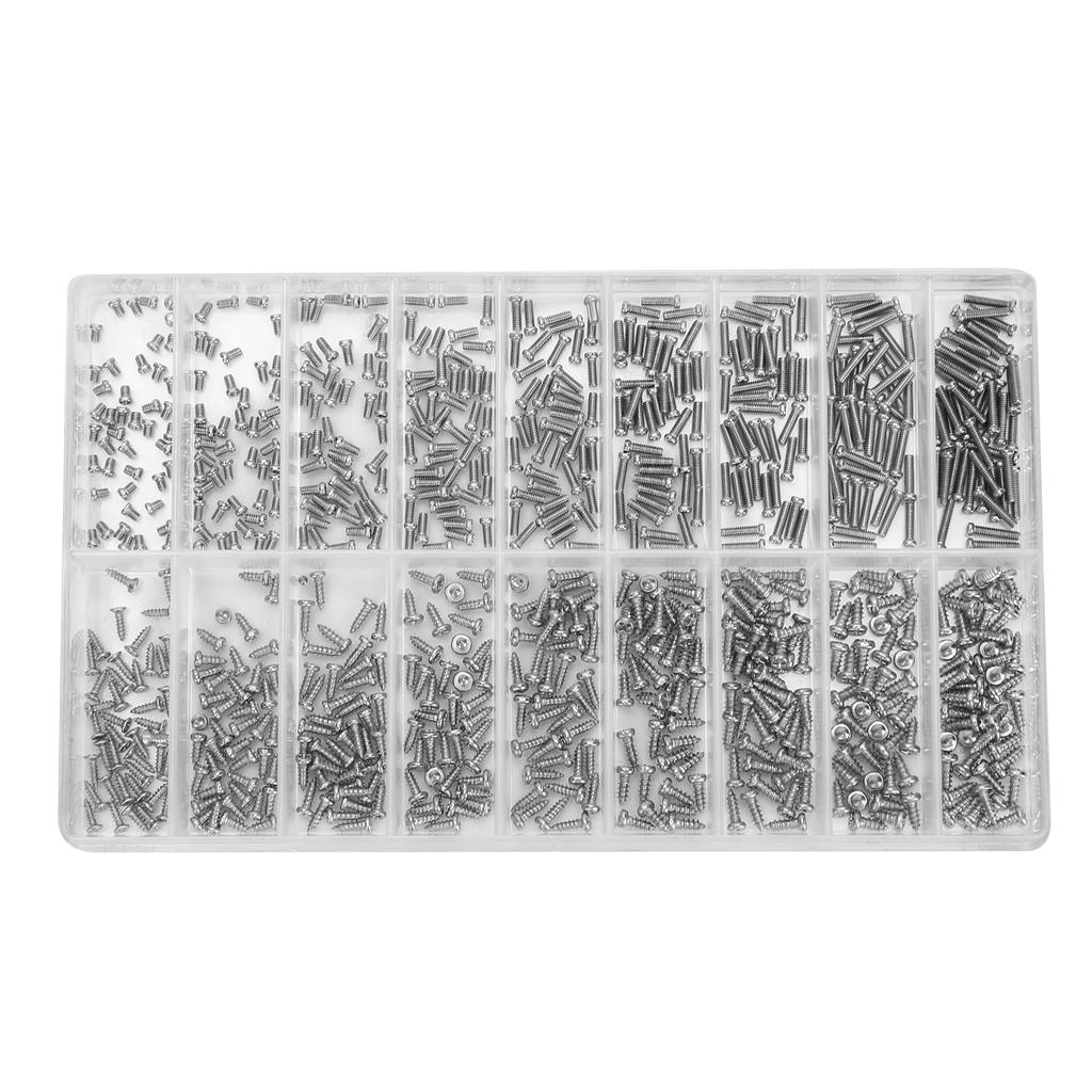 Watch Back Case Screw Watch Back Cover Repairing Screw Box Kit Professional Repairing Tool