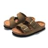 Frühlings-Neuheiten Kinder Frosted Kork Hausschuhe Jungen Strandschuhe Mädchen Studenten Sandalen Atmungsaktiv KWN