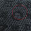 Great LOUIS VUITTON Scarf Monogram Classic Black Wool Mens M70520 Used
