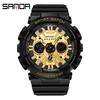 Sanda Original Unisex Wasserdichte Sportuhr - Multifunktionales und Stilvolles Design