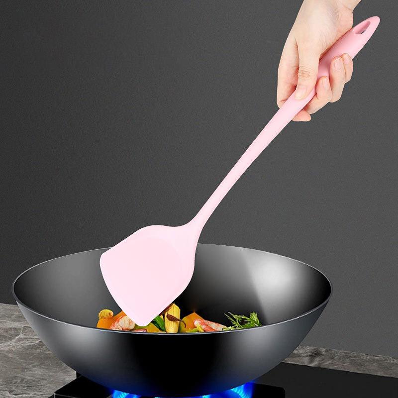 Silicone Kitchenware , Cream Scraper, Spatula, Oil Brush, Size Scraper Set Baking Tool,Non-Integrated Hand