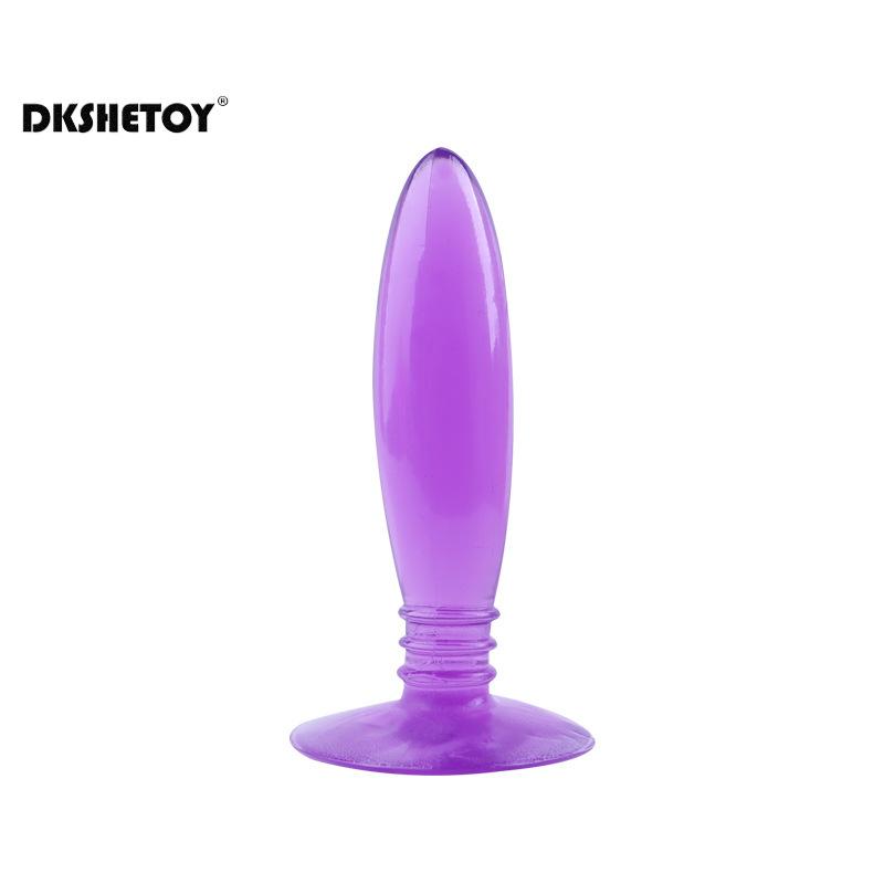 Manual Female Masturbation Device Anal Plug Silicone Simulation Penis Vibrator Portable Adults Sex Toys For Women