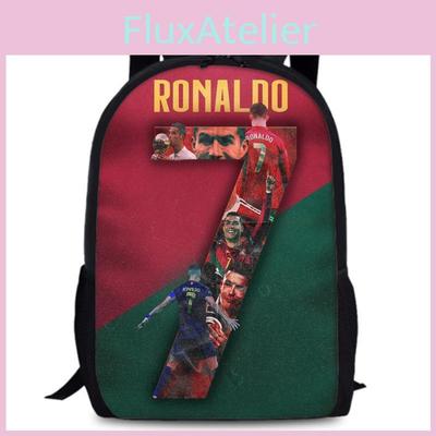 Ronaldo Cristiano 15in Oxford Backpack Large Capacity School Bag Sports Travel