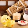 DIY Mini Yellow Duck Figurines Cute Duck Figurines Miniature  Home Office Desktop Decor