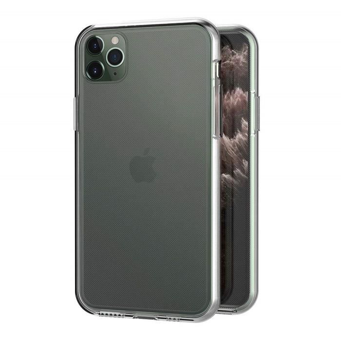 Case for Apple iPhone 11 PRO MAX - Full Body Silicone Transparent Protection Soft Touch 2 Parts Interlocking Phonillico®