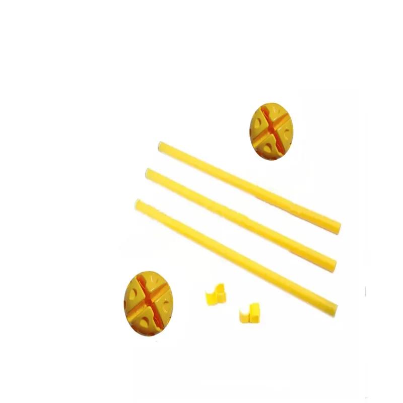 

Портативная тренировочная стойка для футбола - Нескользящее трехсекционное складное основание, набор. Необходимый аксессуар для футбольной тренировки