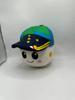 22Cm Zero Gravity Indic Adorable Earth Themed Plush Toy With Starry Cap Soft Stuffed Animal For Kids Decor And Space Lover Gift