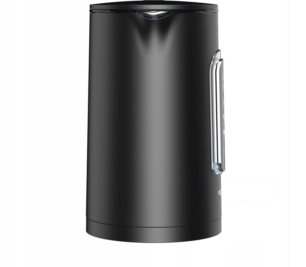 KeepWarm LED PURENO K100 black glass electric kettle with regulation