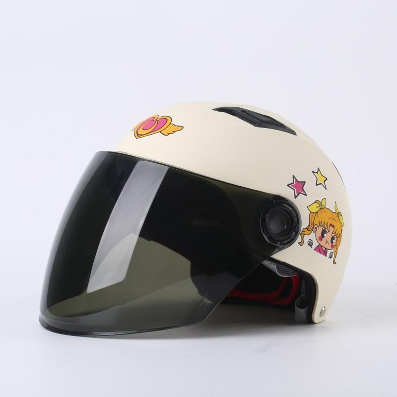 3C Certified Half Helmet Electric Scooter Motorcycle Riding - All Season Unisex Safety Headgear