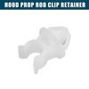 Hood Prop Rod Clip Retainer TWO  for Honda Prelude 1992-2001 White