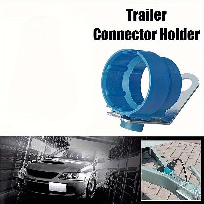 Trailer With Weatherproof Connector Holder Cover Durable Pa Mounting Bracket For 713 Pin Plug Trailer And Rv Accessory