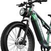 DUOTTS E26 Fat Tire Electric Bike - 750W Motor, 48V 20Ah Battery, 26"×4.0 Tires, 120KM Range,