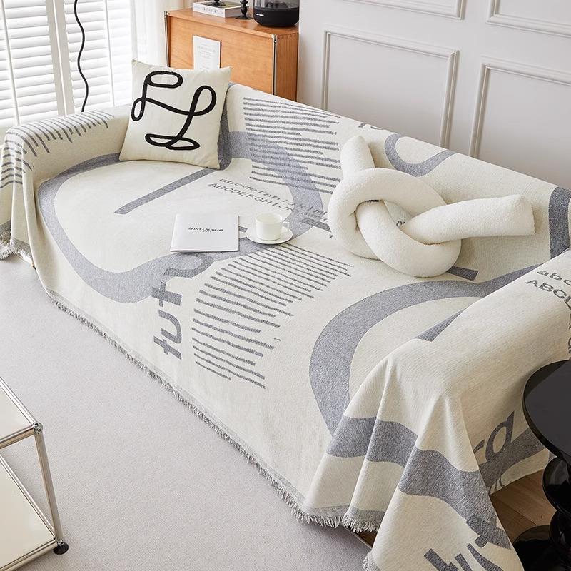 Sofa Cover Chenille Anti-Scratching One Piece Full Cover Sofa Cover Four Seasons Universal All-Inclusive Sofa Cover