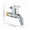 Tap Easy to Install Single-Cold-Water Washing Machine Faucet Sturdy