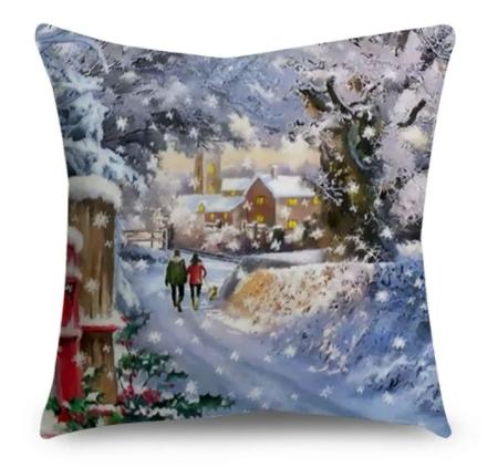 45Cm Christmas Pillowcase Cushion Cover Christmas Decorations For Home Christmas Ornament Gift Happy New Year