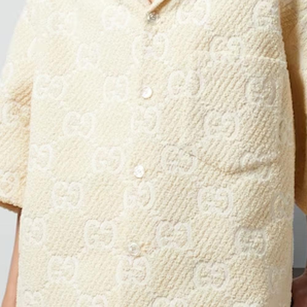 Gucci Gg Terry-cloth Shirt 780169-ZAPYQ-9326